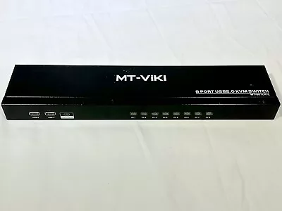 MT-VIKI 8-Port USB KVM Switch MT-801UK-L With Out Controller And Cables • $39.99