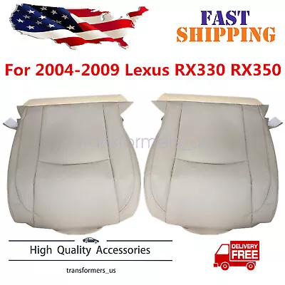 For 2003-09 Lexus RX330 RX350 RX400 Both SIDE Bottom Leather Seat Cover Tan • $105.19