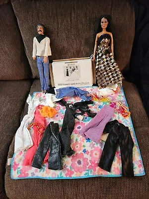 Vintage Sonny Cher Montgomery Ward Clothes  Wardrobe W Box Htf • $75