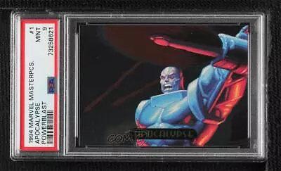 1994 Fleer Marvel Masterpieces PowerBlast Apocalypse #1 PSA 9 MINT 0nr3 • $32.45