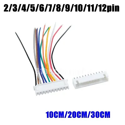 2Pin-12Pin JST-XH 2.54mm Singleheaded Wire Cable Connector Set Male Female PCB • $6.19