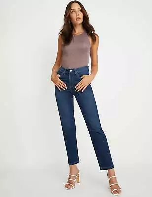 ROCKMANS - Womens Jeans - Blue Ankle Length - Cotton Pants - Denim Work Wear • $24.75