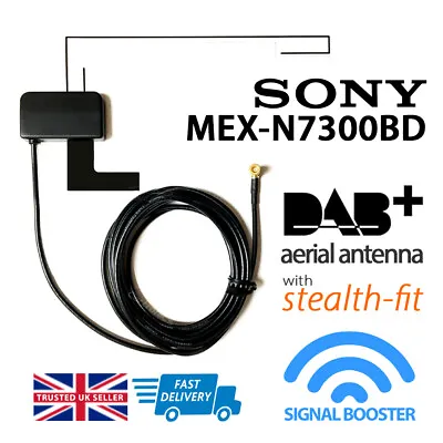 £9.98 • Buy SONY MEX-N7300BD DAB+ ANTENNA AERIAL Signal Booster 