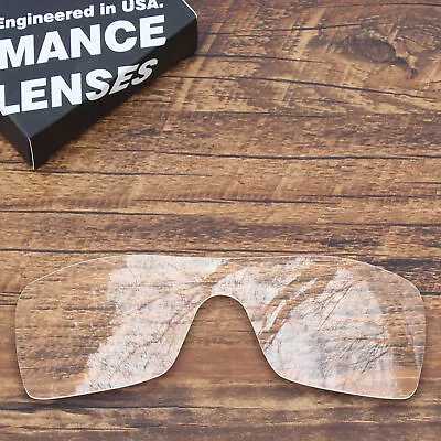 KEYTO Lenses Replacement For-Oakley Batwolf  OO9101 Sunglasses - Clear • $22.99