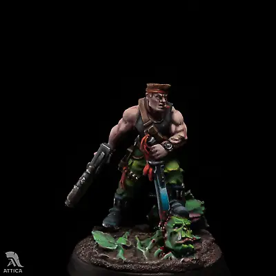Sly Marbo Painted Figure Warhammer 40k | Art Level • $150.27