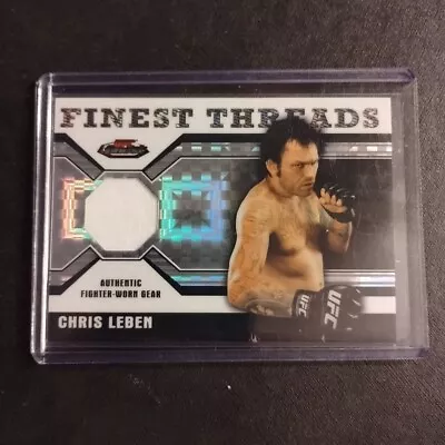 #170/188 Chris Leben X-fractor Gear Relic Card 2011 Topps UFC Finest • $1.99