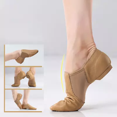 PU Leather Jazz Dance Shoes  Antiskid Sole Jazz Shoes High Quality Adults Dance • $41.75