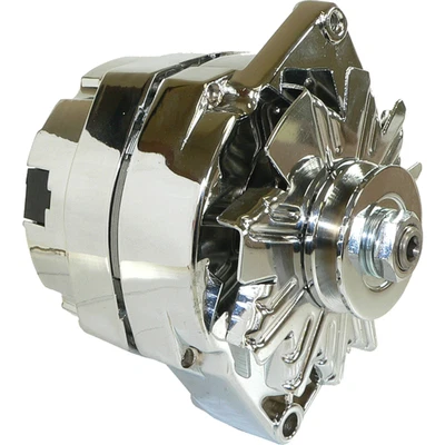 $90.30 • Buy Alternator For Chrome BBC SBC Chevy GM 1 Wire Street ROD-High Output ADR0335-C
