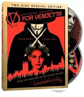 $4.45 • Buy V For Vendetta (Two-Disc Special Edition) - DVD - VERY GOOD