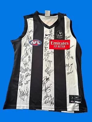 Collingwood Magpies Signed 2023 AFL Jumper • $0.99