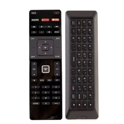 VIZIO XRT-500 QWERTY Keyboard Replacement Remote Control Compatible TV*NO COVER* • $8.29