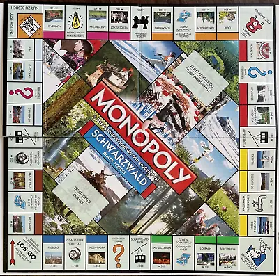 MONOPOLY Board Game Germany Black Forest Schwarzwald English German Complete • $49.99