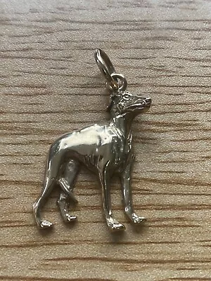 9ct Gold Greyhound  Pendant • £135