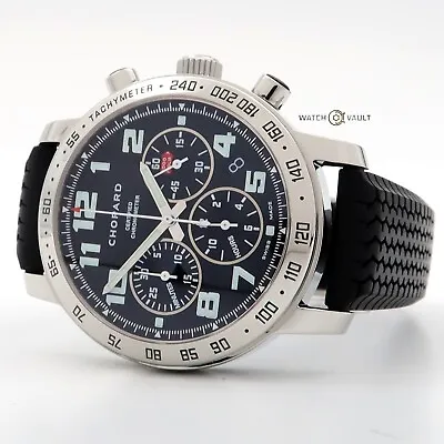 Chopard Mille Miglia Black Dial Chronograph Stainless Steel/Rubber 40MM 8920 • $3295