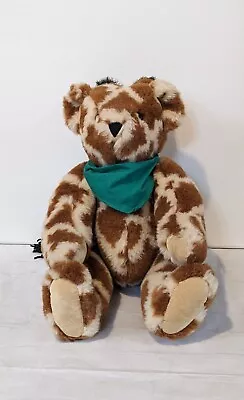 The Giraffe BearAnimal Collection- Vermont Teddy Bear Company-Stuffed Mr. Nubbs • $40