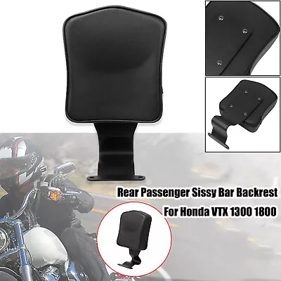 US Stock For Honda VTX 1300 VTX 1800 Rear Passenger Back Rest Sissy Bar Backrest • $32.98