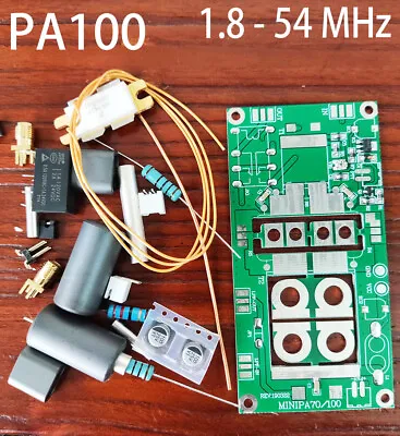 DIY Kit 100W SSB Linear High Frequency Amplifier For YAESU FT-817 818 Kx3 IC-703 • $46.55