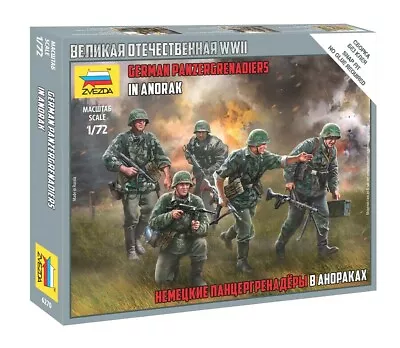 £6.95 • Buy Zvezda Z6270 - 1/72 German Panzergrenadiers In Anorak