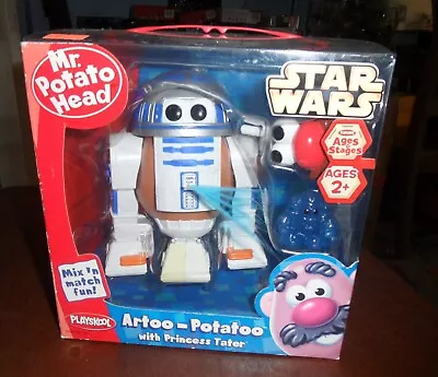 Star Wars Disney Mr Potato Head Playskool R2 D2 Princess Leia Artoo Potatoo New! • £19.99