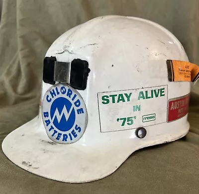 Vintage MSA Comfo Cap Coal Miner Mining Helmet Hat • $25