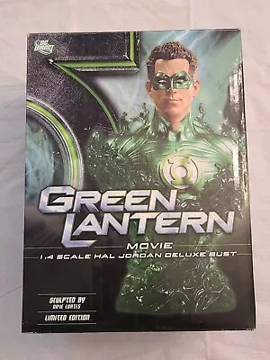 DC Direct Green Lantern 1:4 Scale Movie Hal Jordan Deluxe Bust #0726/3500 • $50