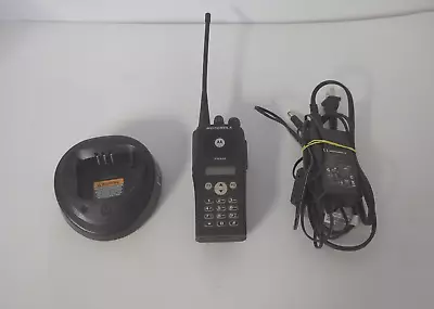 Motorola Pr400 Uhf W/charger And Base - Fully Functional • $177.99