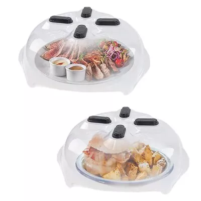 Magnetic Microwave Cover For Food Microwave Splatter Cover 11 12 Clear Microwave • $12.80