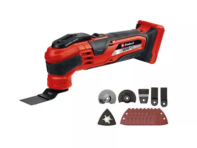 Einhell VARRITO 18V Oscillating Multi Tool Bare Unit Cordless With Accessories • £71.95