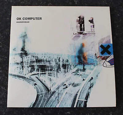 Radiohead Ok Computer 1st Uk Pressing Vinyl Lp 1997 No Data 02 Nm • £300