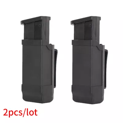 2pcs/lot Double Stack Magazine Pouch Holster Holder For Glock 9mm To .45 Cal US • $14.39