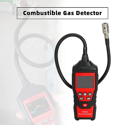 Portable Combustible Natural Gas Propane Leak Detector LCD Tester Visual Leakage • $61.79
