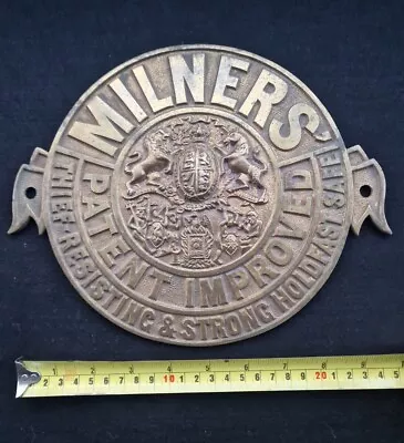 £42.99 • Buy Safe Plaque Safe Plate Milners Large
