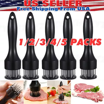 Professional Meat Tenderizer Stainless Steel Needle Cooking Hammer Kitchen Tool • $5.98