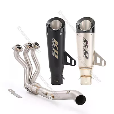 Slip For Yamaha MT09 FZ09 2014-2020 Full System Header Exhaust Pipe Muffler Tips • $202.54