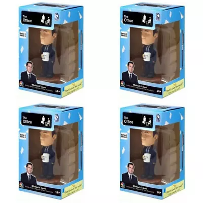 THE OFFICE 4 X Michael Scott Bobble Head Figure Series 1 Phat Mojo NEW • $31.99