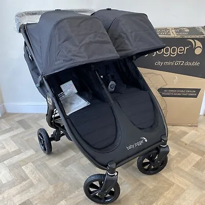 Baby Jogger City Mini GT2 Double Pushchair - Black - RRP£764 • £675