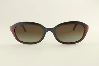 Rare Authentic Vintage Chanel 5002 C. 530 Violet 50mm Brown Gradient Sunglasses • $599.75