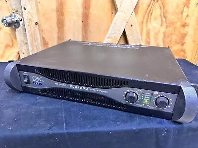 QSC PLX1202 Two Channel 1200 Watt Power Amplifier - Tested & Working • $299.99