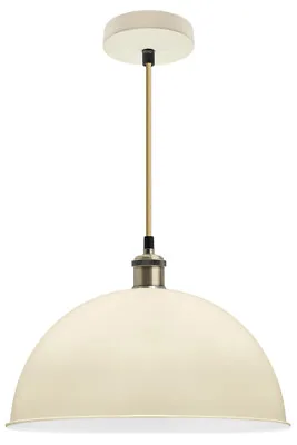 Retro Vintage Style Metal Ceiling Hanging Pendant Light Shade Modern Design • £26.99