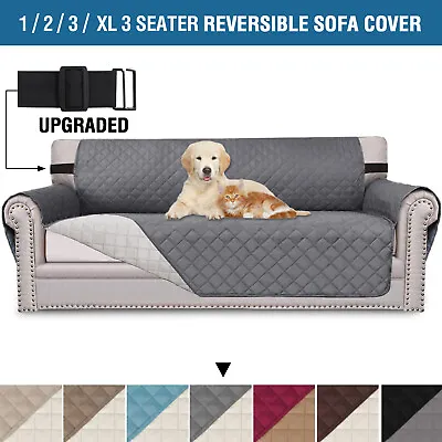 $37.49 • Buy Sofa Cover Couch Cover Sofa Protector Sofa Slip Cover Reversible Non Slip Cover 