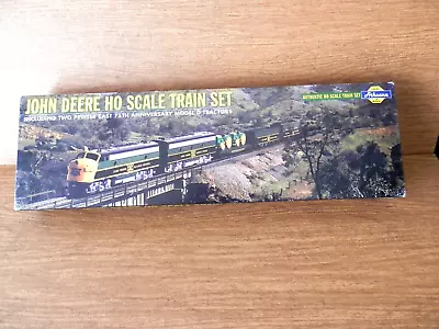 1998 Atheann John Deere HO Scale Train Set 75th Anniv Mod D Tractors Free S/H • $179.99