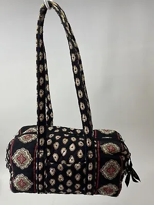 Vera Bradley Retired  Black  Retired Pattern Travel/Shoulder Bag • $5.25