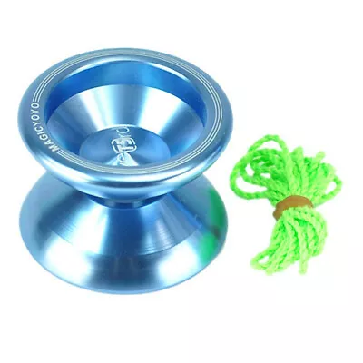 Sky Blue Magic YoYo T5 Aluminum Metal Professional Yo-Yo Toy For Players New • $9.89