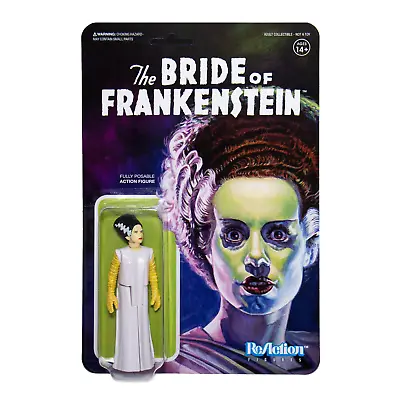 Bride Of Frankenstein Universal Studios Monsters Super 7 ReAction Action Figure • $19.99