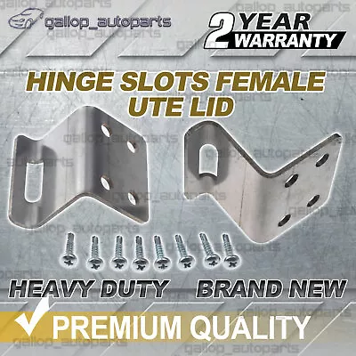 Hinge Slots FEMALE For Holden Commodore VU VY VZ Ute Lid Hard Fibreglass Cover • $44.50