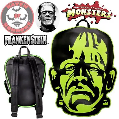 Universal Monsters Frankensteins Monster Head Backpack • $70