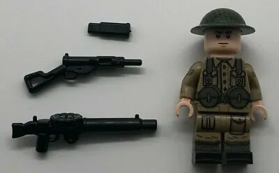 Lego Minifigure -WW2 British Solider - The Minifig Co - TMC  • $64.95