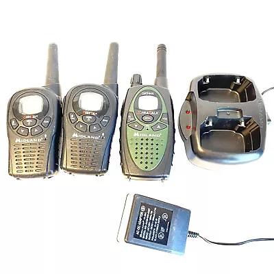 Midland X-Tra Talk Walkie Talkies Random Lot Of 3 GXT444 And More • $29.95