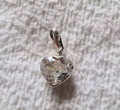 Thomas Sabo Clear Crystal Heart Charm • $22.99