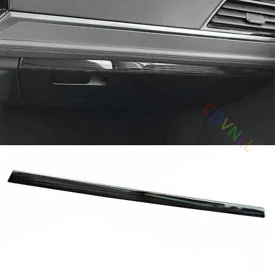 Middle Console Dashboard Strip Trim 1* For VW Jetta Mk7 2019-2022 Black Titanium • $33.46